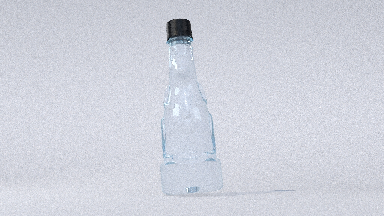 transparent plastic bottle material